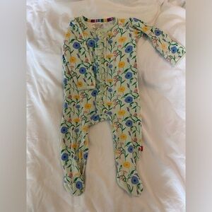 MagneticMe baby girl footie 6-9 months